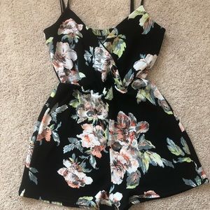 Boohoo floral romper